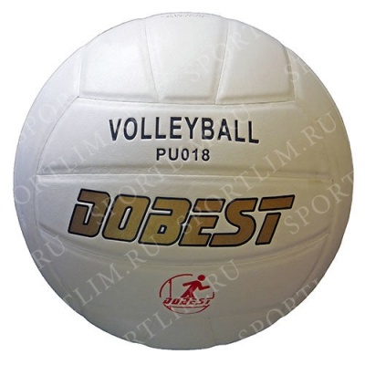 Мяч волейбольный DOBEST PU018 клееный